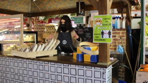 vendeuse marché de l'Isle-Adam
